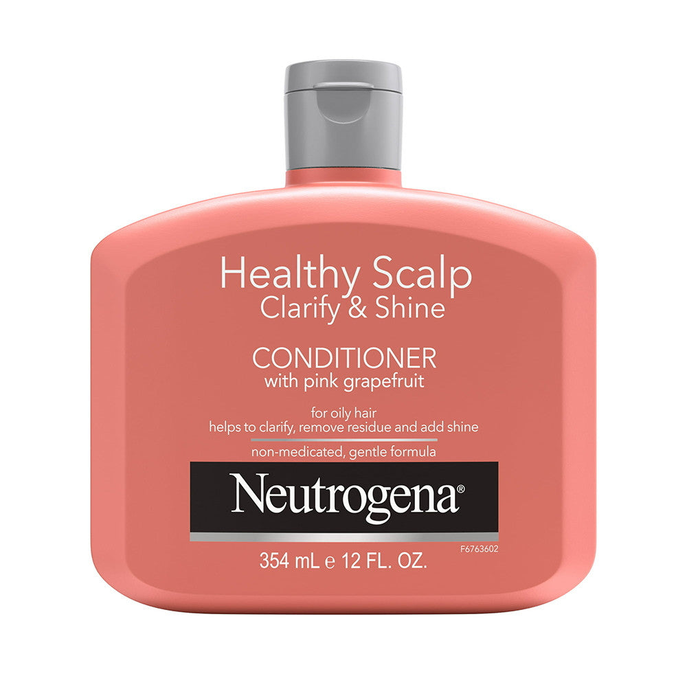 Neutrogena Conditioner for Oily Hair And Scalp with Pink Grapefruit, 12 Oz